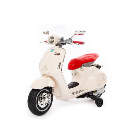 Vespa 946 moto elettrica per bambini colore bianco