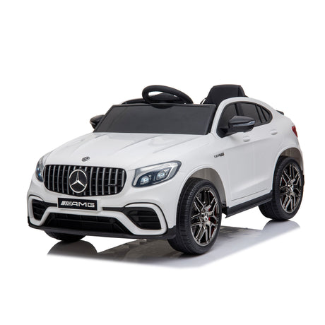 Mercedes GLC AMG Coupè macchina elettrica per bambini bianco