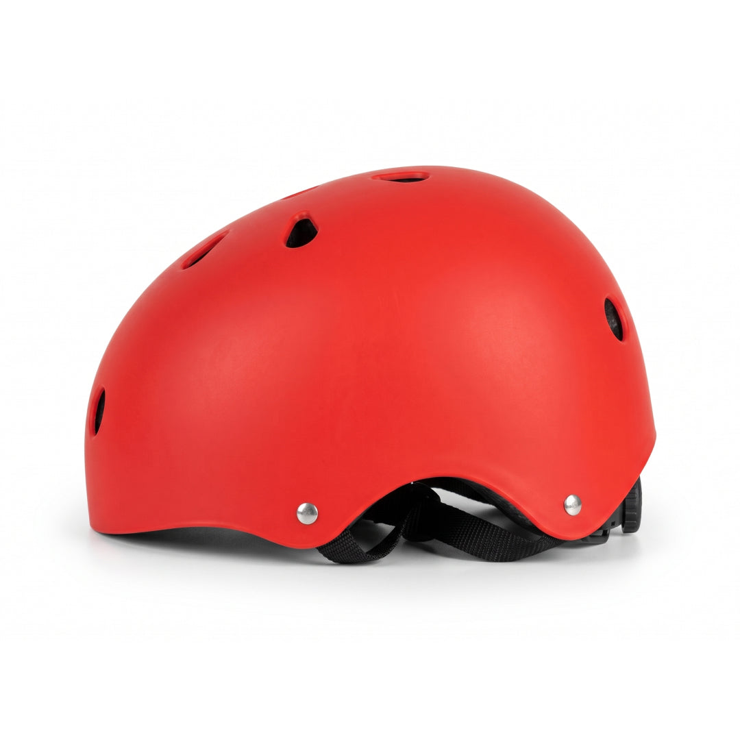 Casco protettivo regolabile per bambini rosso