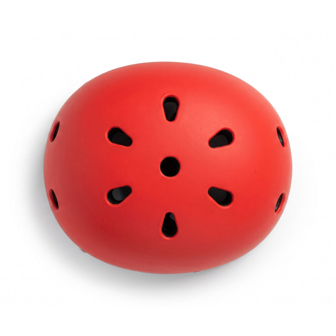 Casco protettivo regolabile per bambini rosso