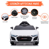 Audi R8 Sport elettrica per bambini Optional#colore_bianco