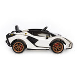 Lamborghini Sian elettrica per bambini 3#colore_bianco