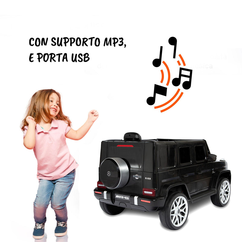 BABYCAR Macchina Elettrica per Bambini Mercedes G63 AMG 12V - Mercedes BABYCAR Macchina Elettrica per Bambini Mercedes G63 AMG 12V - Mercedes