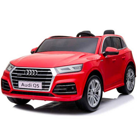 Audi Q5 elettrica per bambini 12V con 2 posti rossa