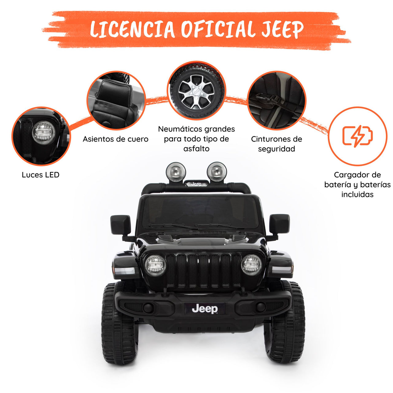 Jeep Wrangler Negro opciones#color_negro