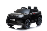Range Rover Evoque macchina elettrica per bambini con MP4 colore nero