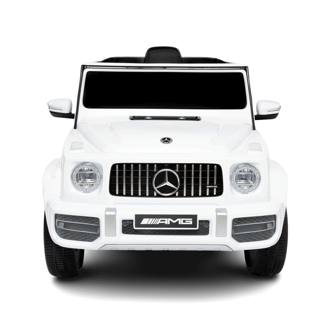 Mercedes G63 Sport macchina elettrica per bambini a 12V bianco