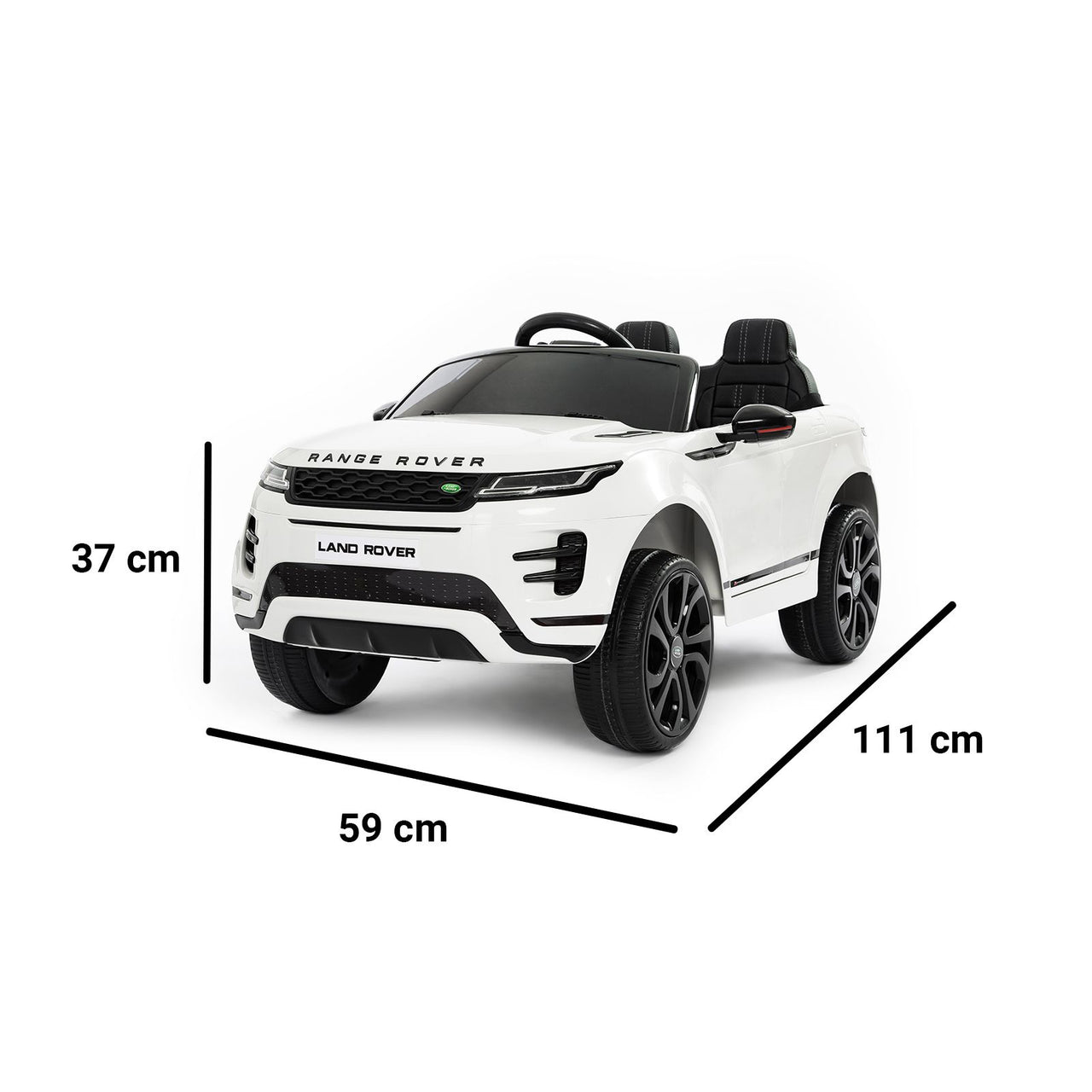 Range Rover Evoque bianca misure#colore_bianco