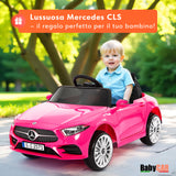 Mercedes CLS 350 AMG électrique pour enfants 12V rose