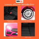Mercedes CLS 350 AMG électrique pour enfants 12V rose
