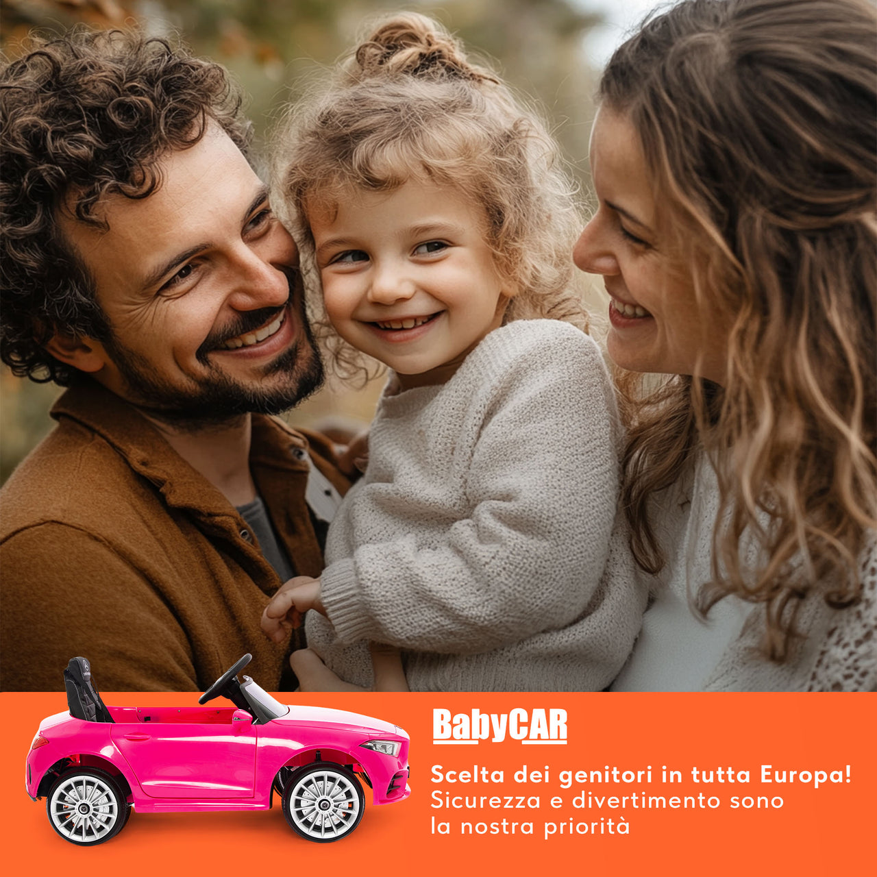 Mercedes CLS 350 AMG électrique pour enfants 12V rose