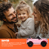 Range Rover Evoque elettrica per bambini MP3 rosa