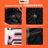 Range Rover Evoque elettrica per bambini MP3 rosa