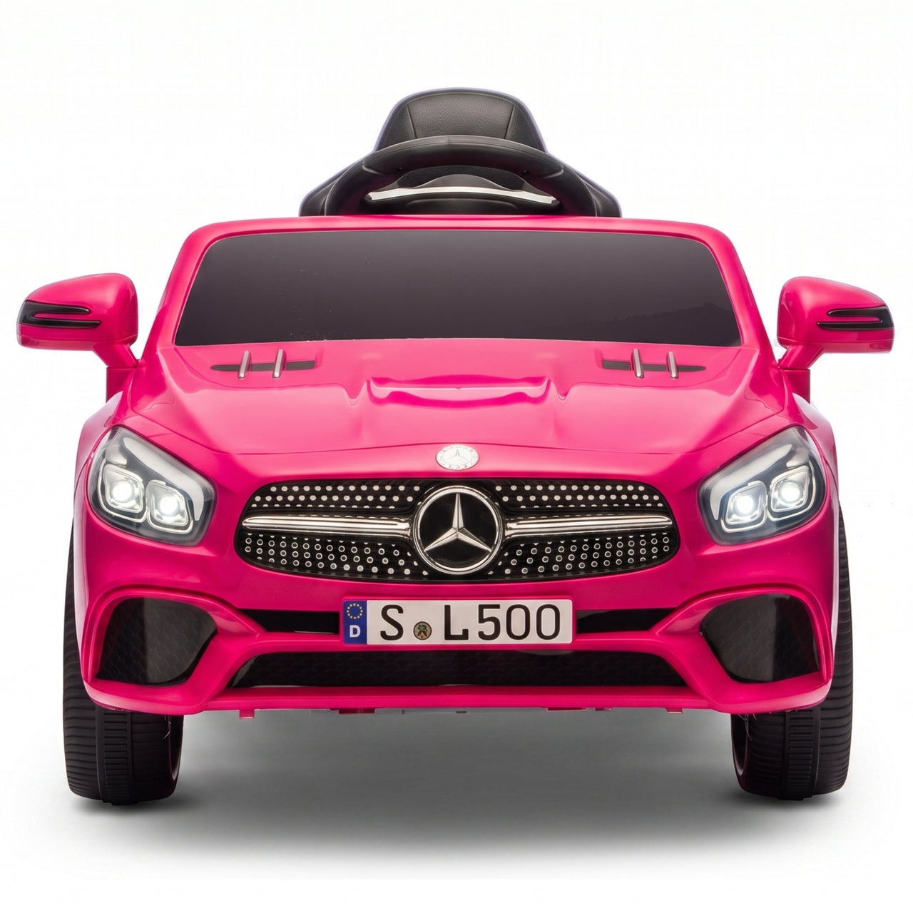 Mercedes SL 500 elettrica per bambini rosa
