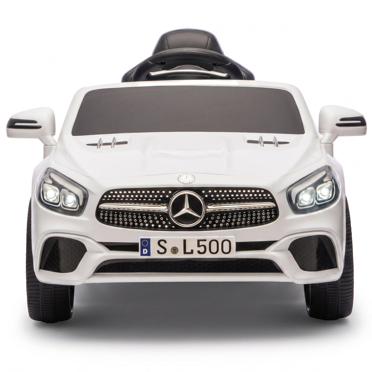 Mercedes SL 500 elettrica per bambini bianca