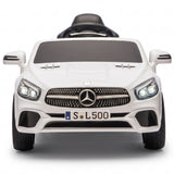 Mercedes SL 500 elettrica per bambini bianca