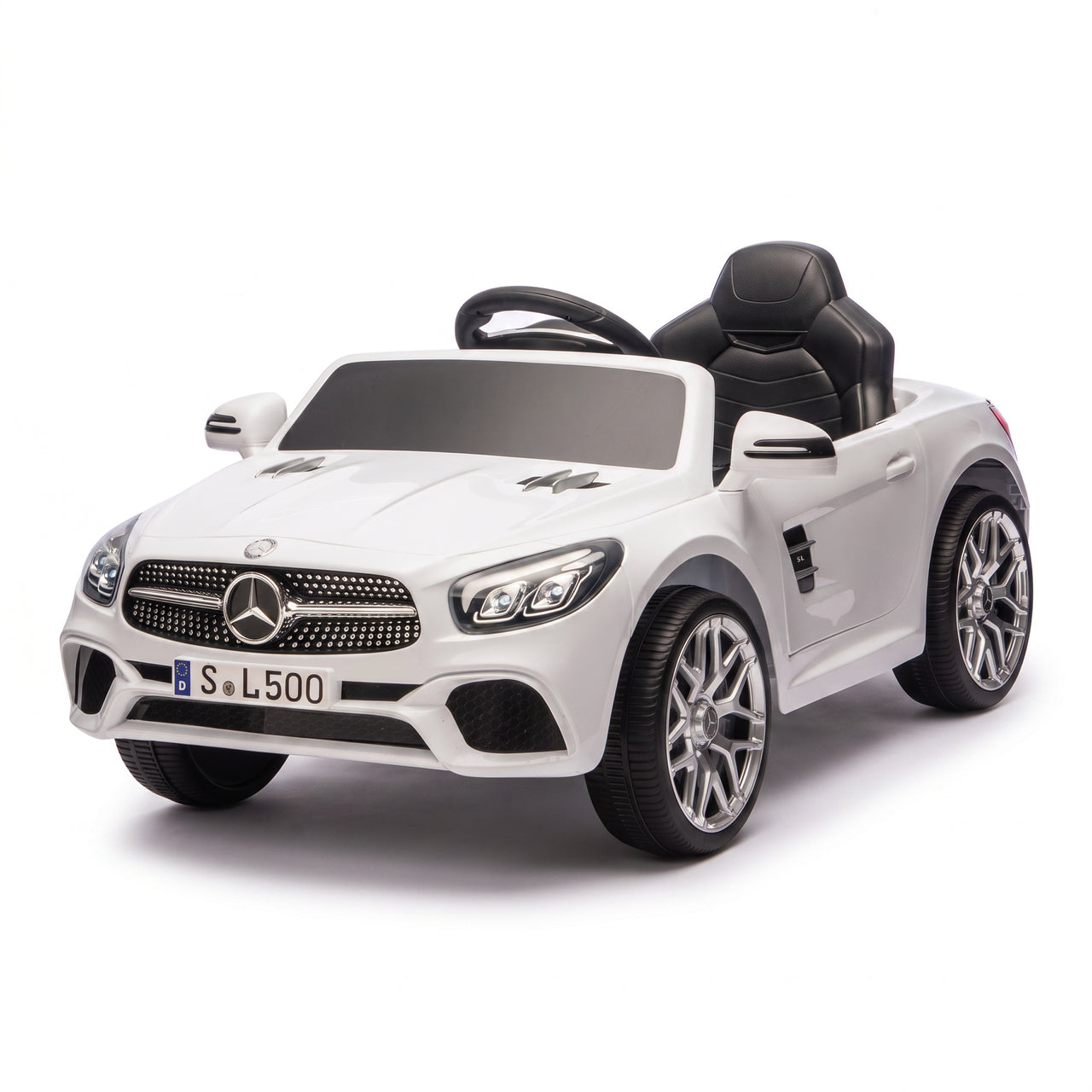 Mercedes SL 500 elettrica per bambini bianca