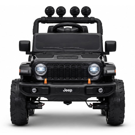 Mini Jeep Wrangler Rubicon électrique pour enfants 12V noire
