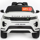 Range Rover Evoque elettrica per bambini MP3 bianca