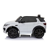 Land Rover Discovery macchina elettrica per bambini bianco