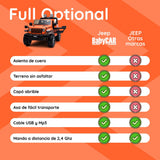 Jeep Wrangler Amarillo tabla comparativa#color_naranja