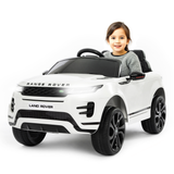 Range Rover Evoque elettrica per bambini MP3 bianca